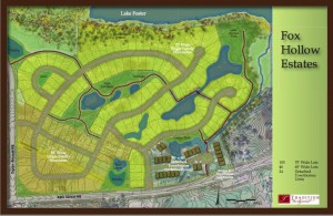 A preliminary design shows the Fox Hollow Estates subdivision would add more than 150 homes and two dozen townhomes to the community. (Image provided by City of St. Michael)