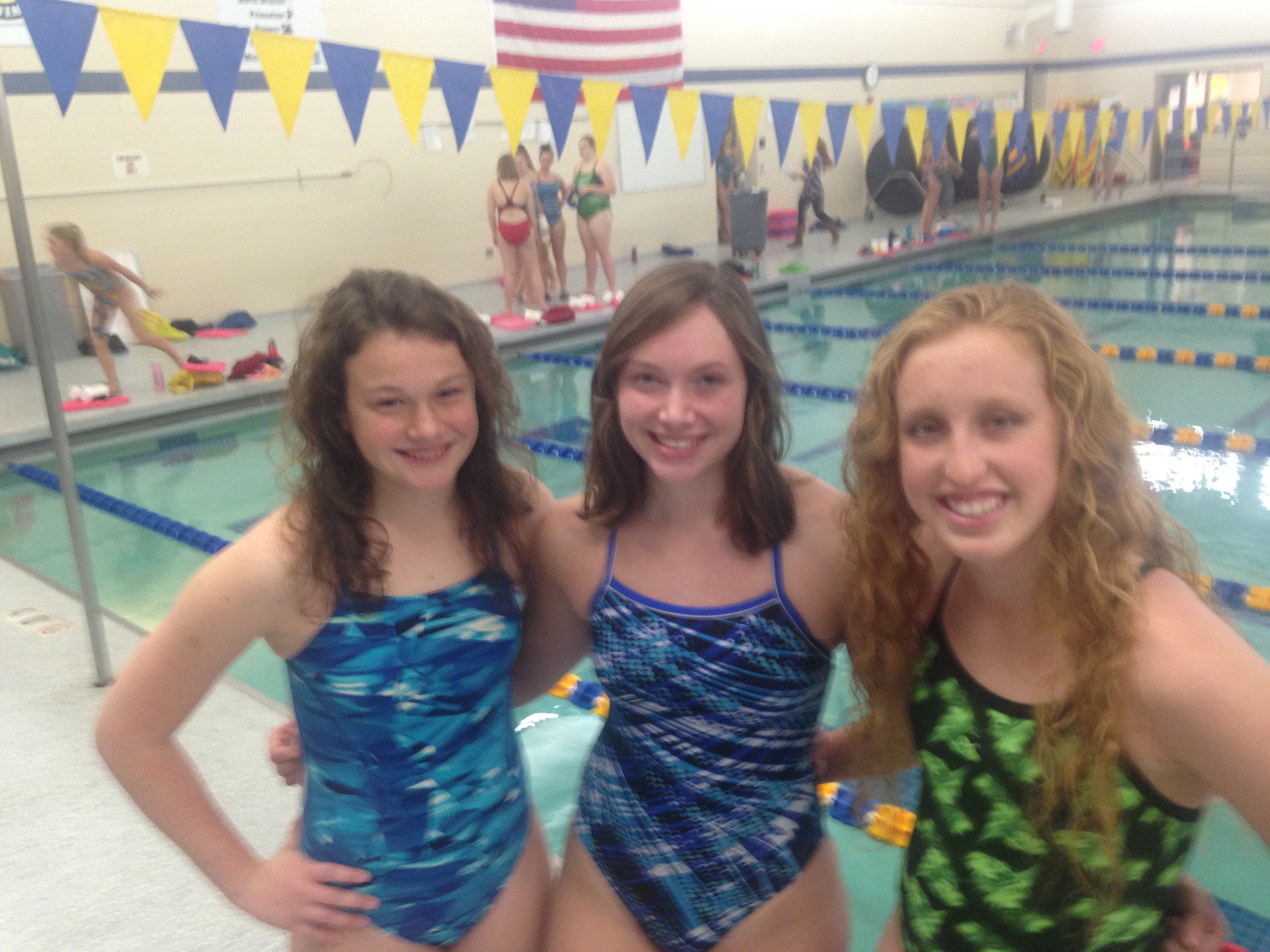 GirlsSwimCaptains - North Wright County Today