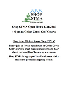 Shop STMA Open House