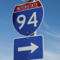 Interstate 94 sign