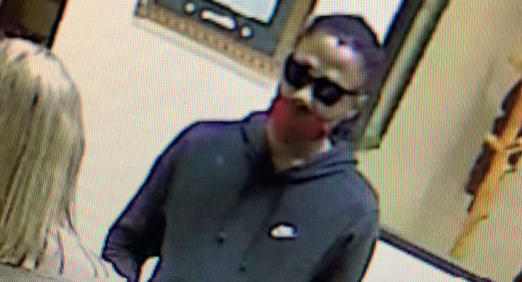 Suspect Sought in Wright County Bank Robbery