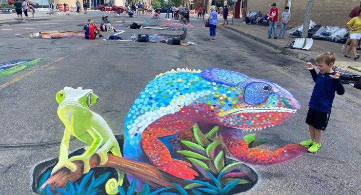 Chalk ‘Talk’ Takes to Monticello Streets this Weekend