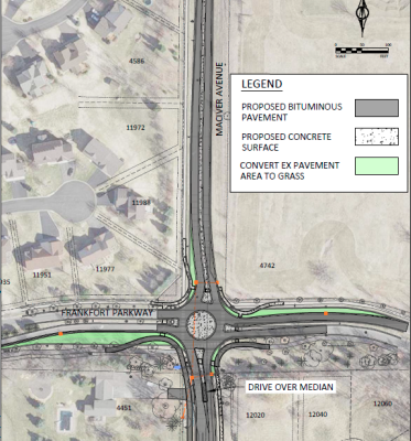 St. Michael Plans Roundabout at MacIver, Frankfort Parkway Intersection