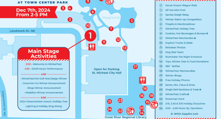 Winterfest Kicks off 2024 Holidays in St. Michael