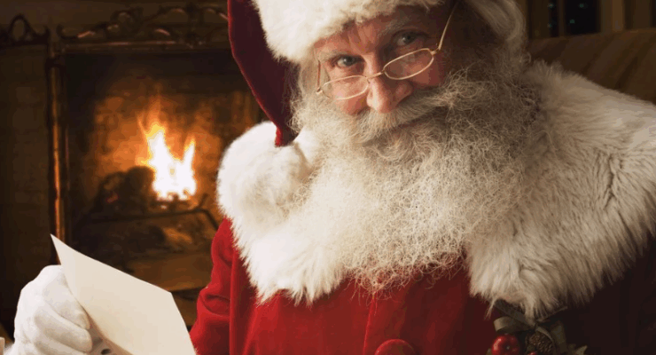 Santa Claus Sightings All Over STMA this December